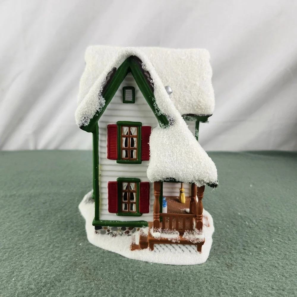 Dept 56 Simple Traditions Pine Isles Timber's Farm House Village w/ Box 2004